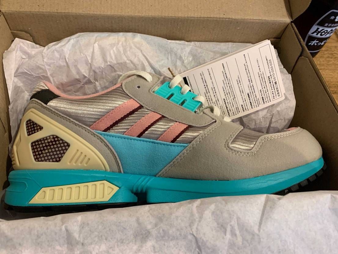 今日の買い物
靴とCD
zxは割引券あったからつい💦
adidas、CD両