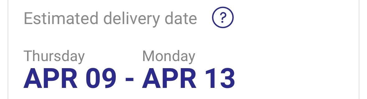 おはようございます
この前当選分 発送されたらしいです🚚
配達予定は2週間後