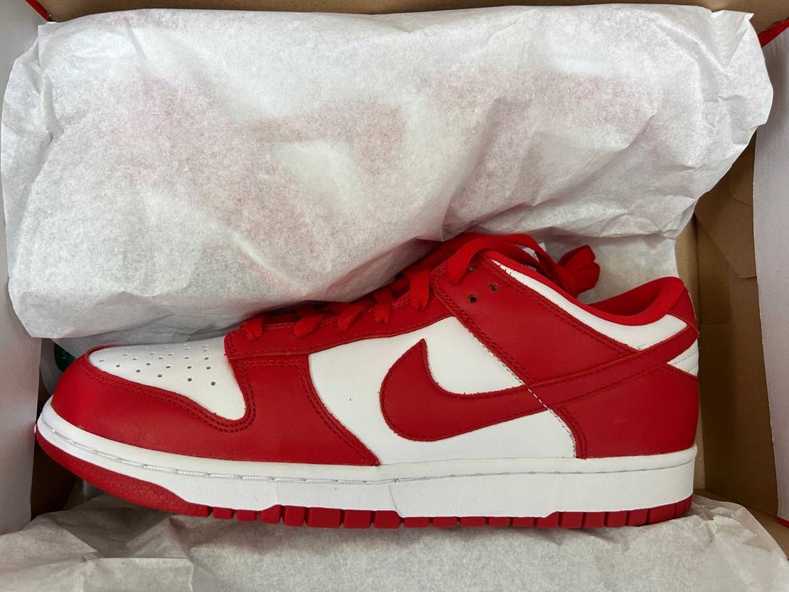 くじの結果
🔴箱に🔴👟
くじ的にはハズレでした😇
（半