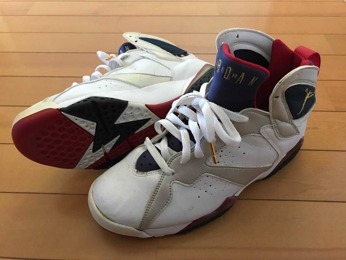 懐かしいのが出てきた(๑ ́ᄇ`๑)
Jordan7オリン