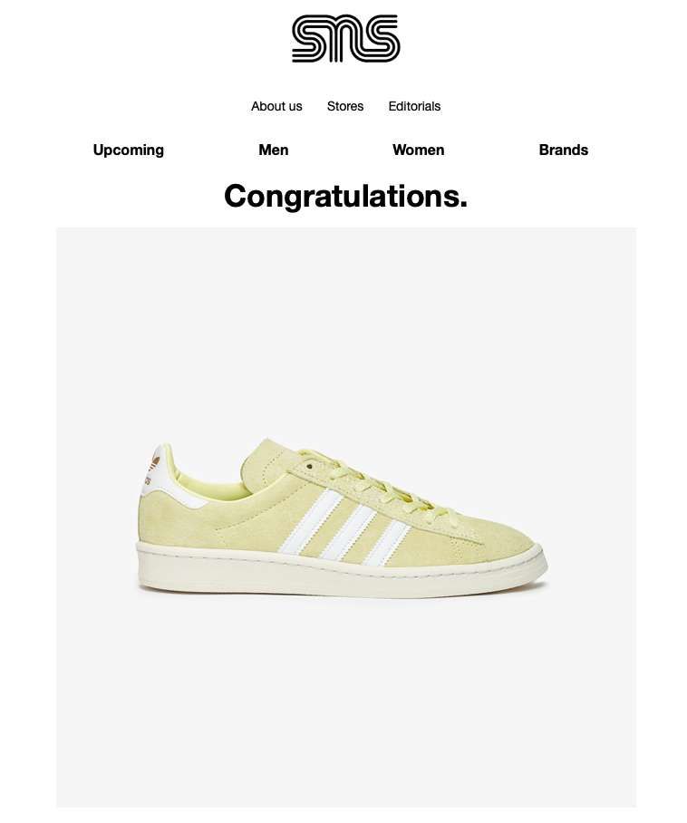 SNS ちょっと地味目な初コングラw