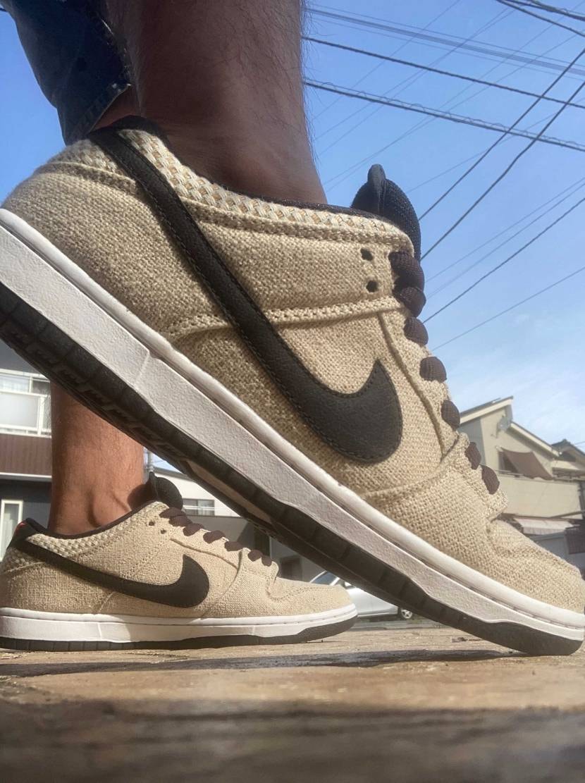 久しぶりに気持ちよく晴れたので☀️お気に入りのヘンプdunk😁420