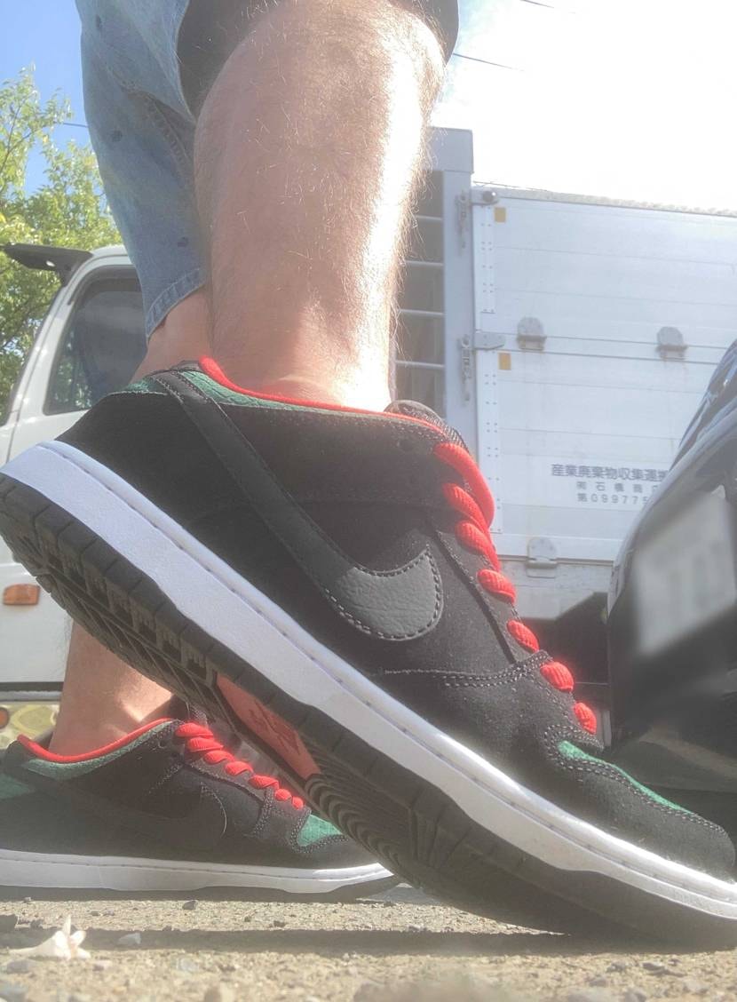 今日は、これ履いてみましたーまだまだ暑いですねー😵
gucci dunk😊