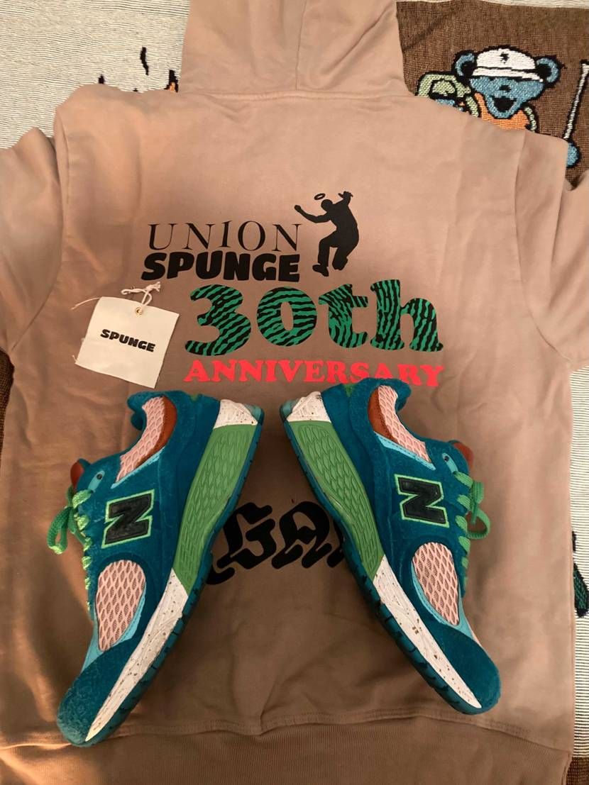 本家SPUNGEからようやく到着😁Sサイズあったので高かったですが本家でいきまし