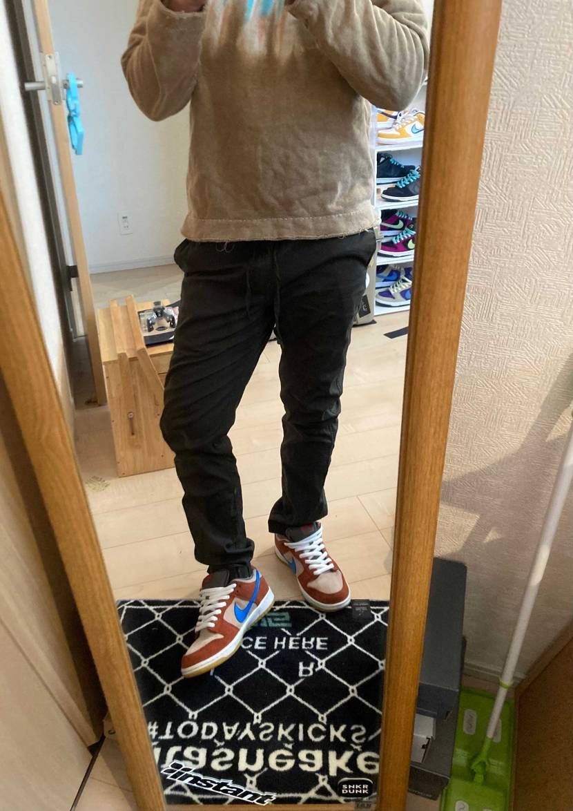 今日の👟なんか🧸ぽい感じのcorduroy
やっぱりこの青