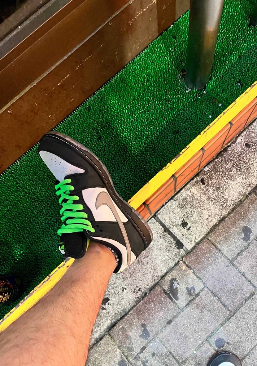 さぁ、今日は、ここといえば🐼でしょーって事でこれ履きました👍
