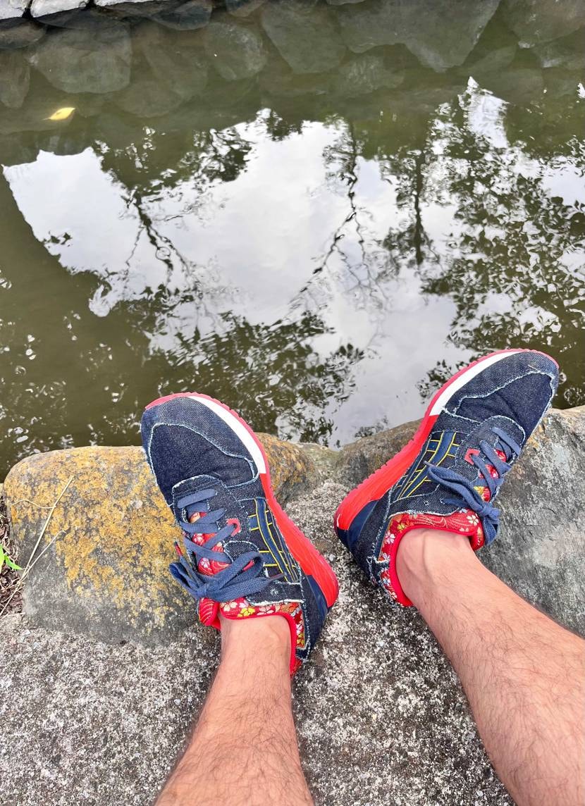 おはようございます☀朝散歩🚶‍♂️
久しぶりにこれ履いて
