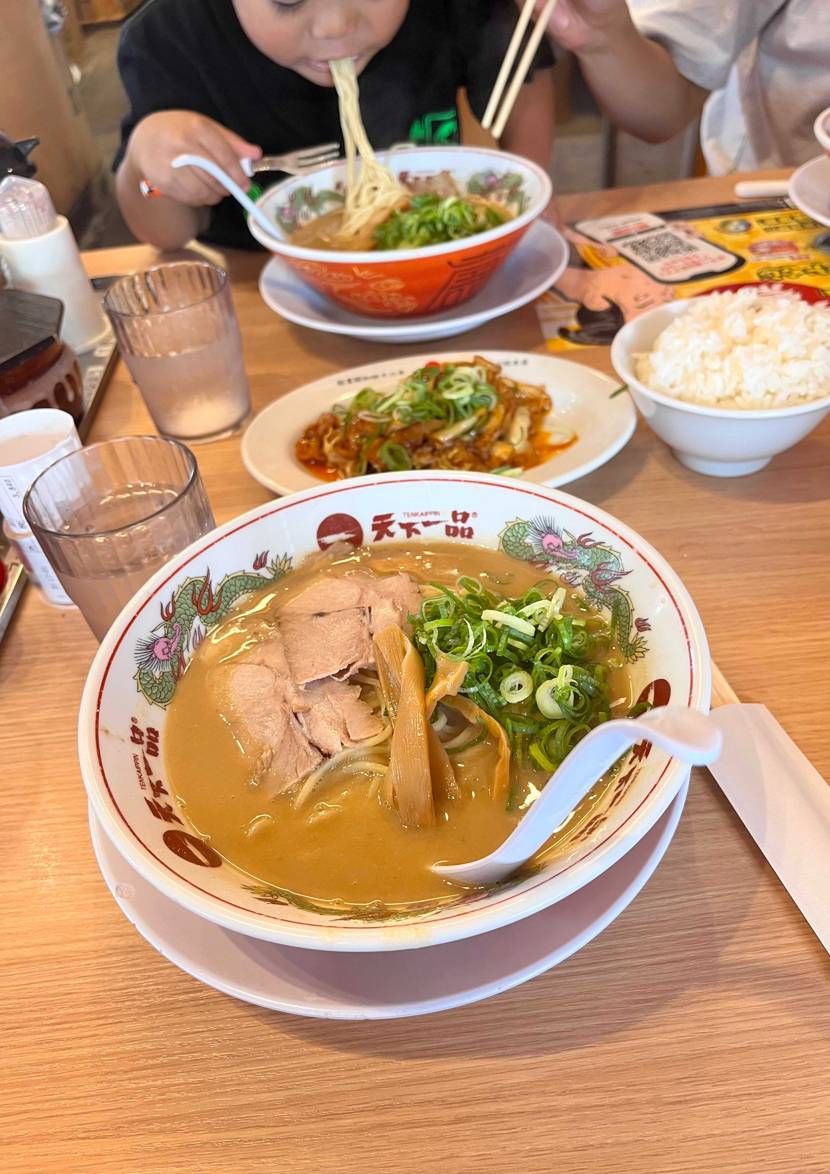 今日は、次男のリクエストでお昼は🍜