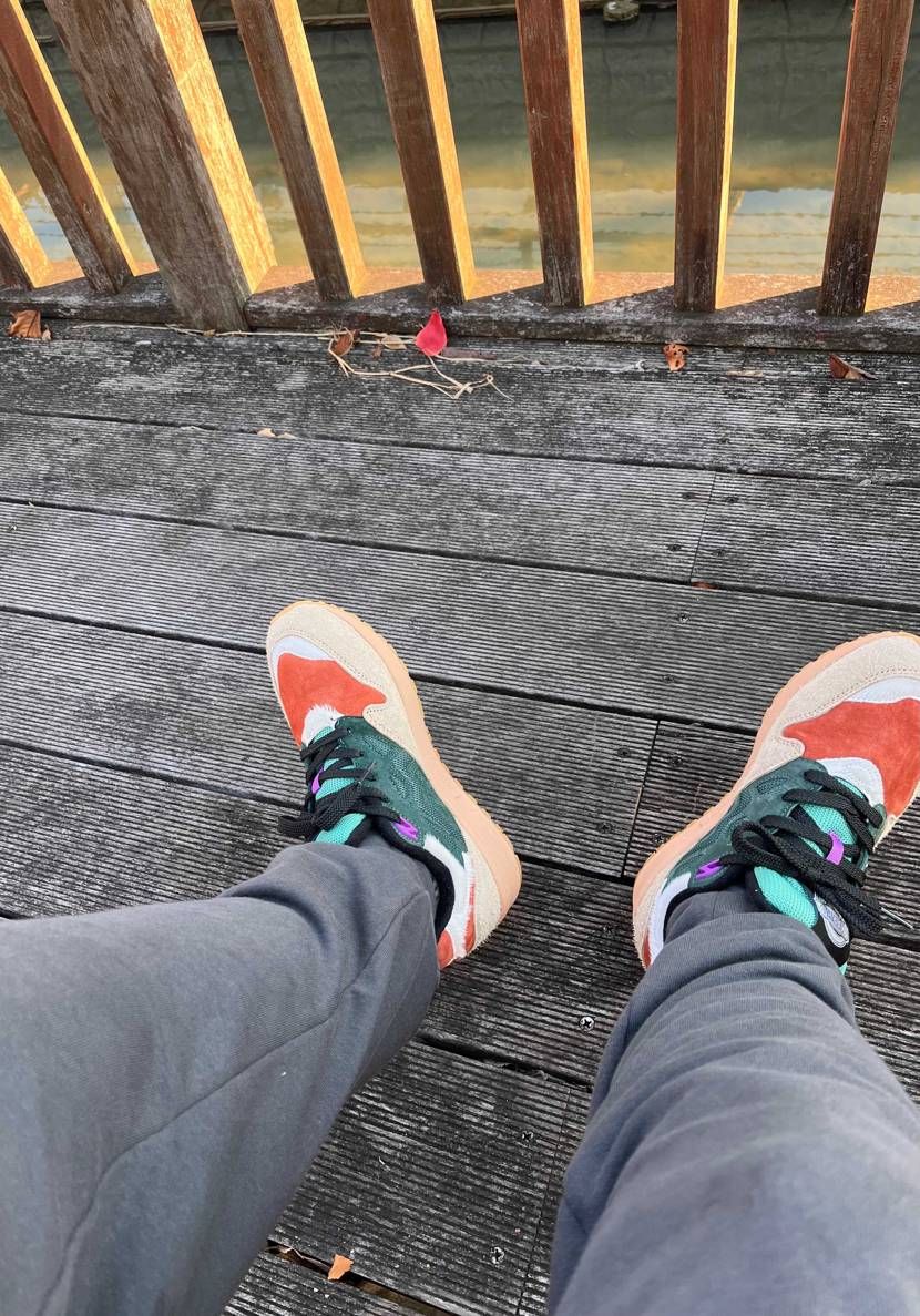 おはよう御座います♪👍👟朝の散歩、お気に入りな👟を履いて、子