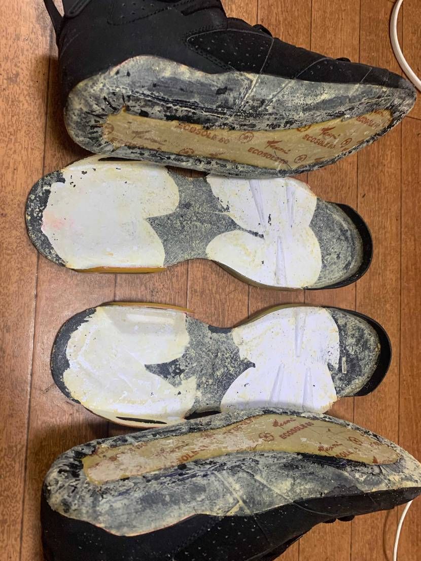 Air Jordan6Lowのソールをスワップ