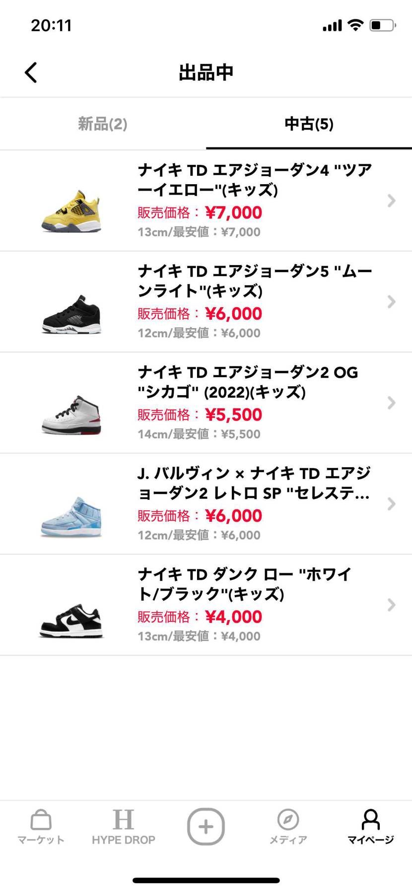 出品の投稿失礼します。
スニーカー整理のため出品しています。
トドラーサイズ