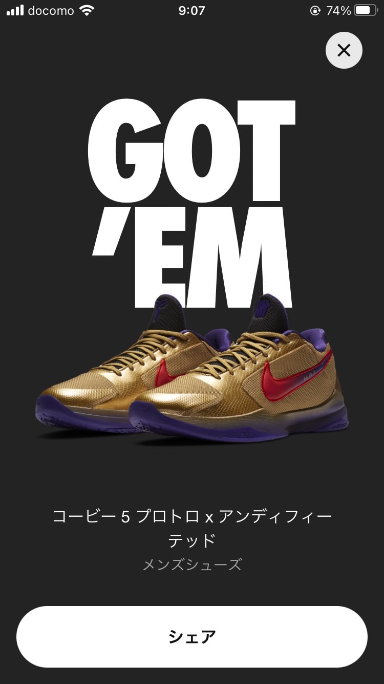 コービーのサイズがわからないんだよな
1cm上げたけど入るかな？