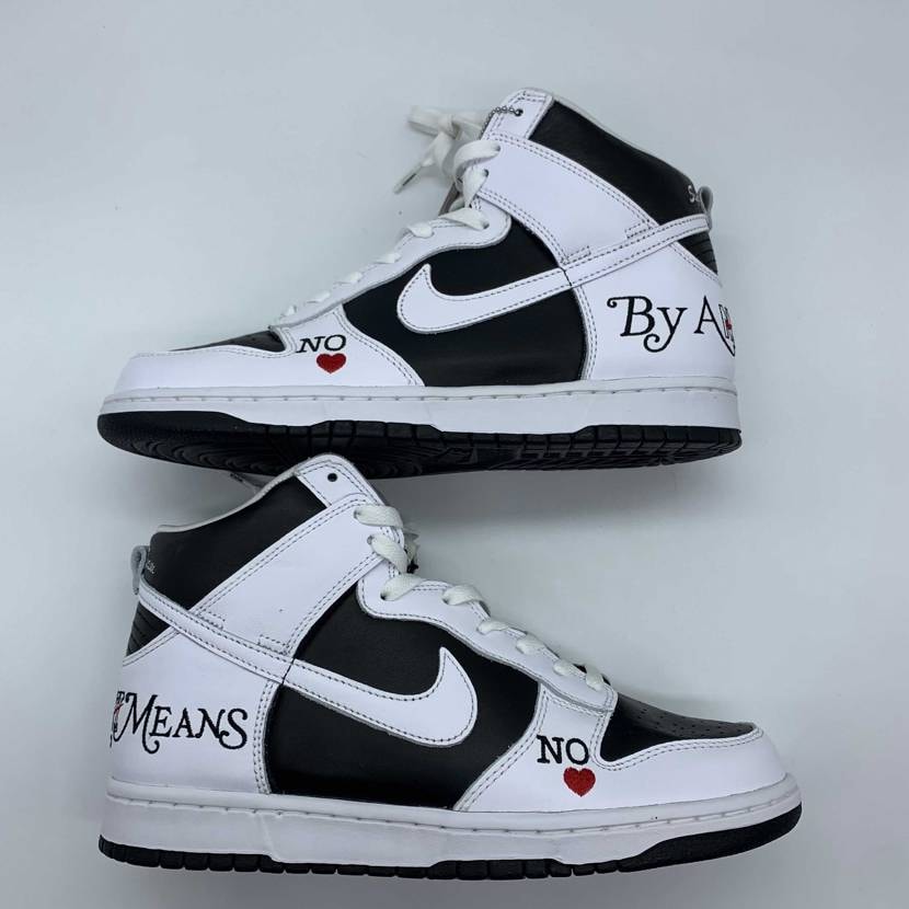 Supreme × Nike SB Dunk High By Any Means