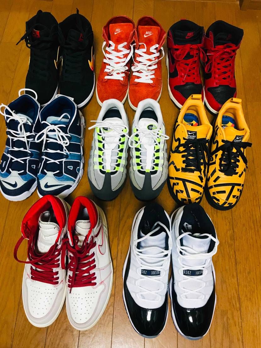 スニーカーにハマり4ヵ月経ちました。
それまでとの大きな違いは、週末にスニーカ