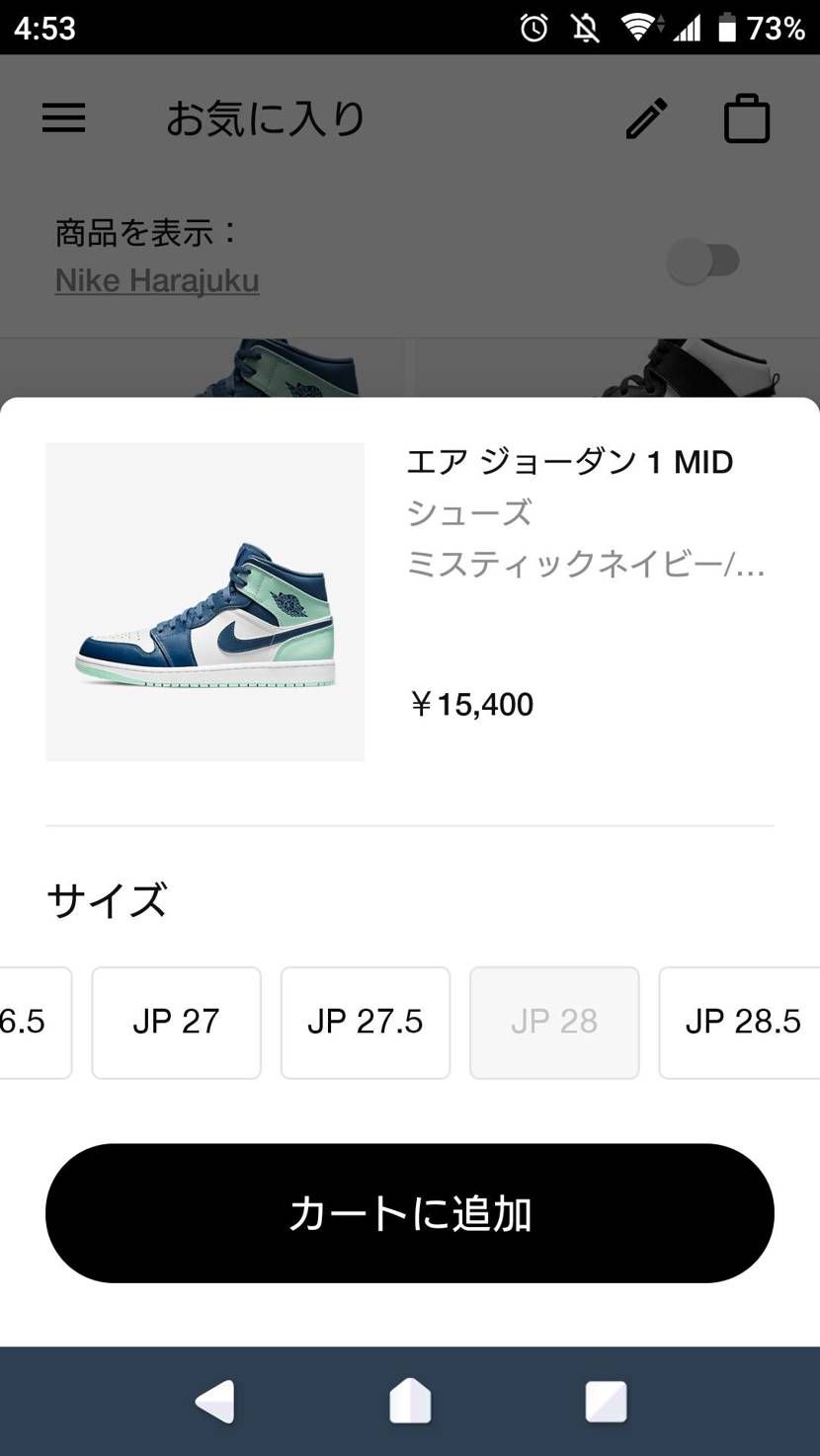 今朝ナイキオンラインで🐿️してました☺️