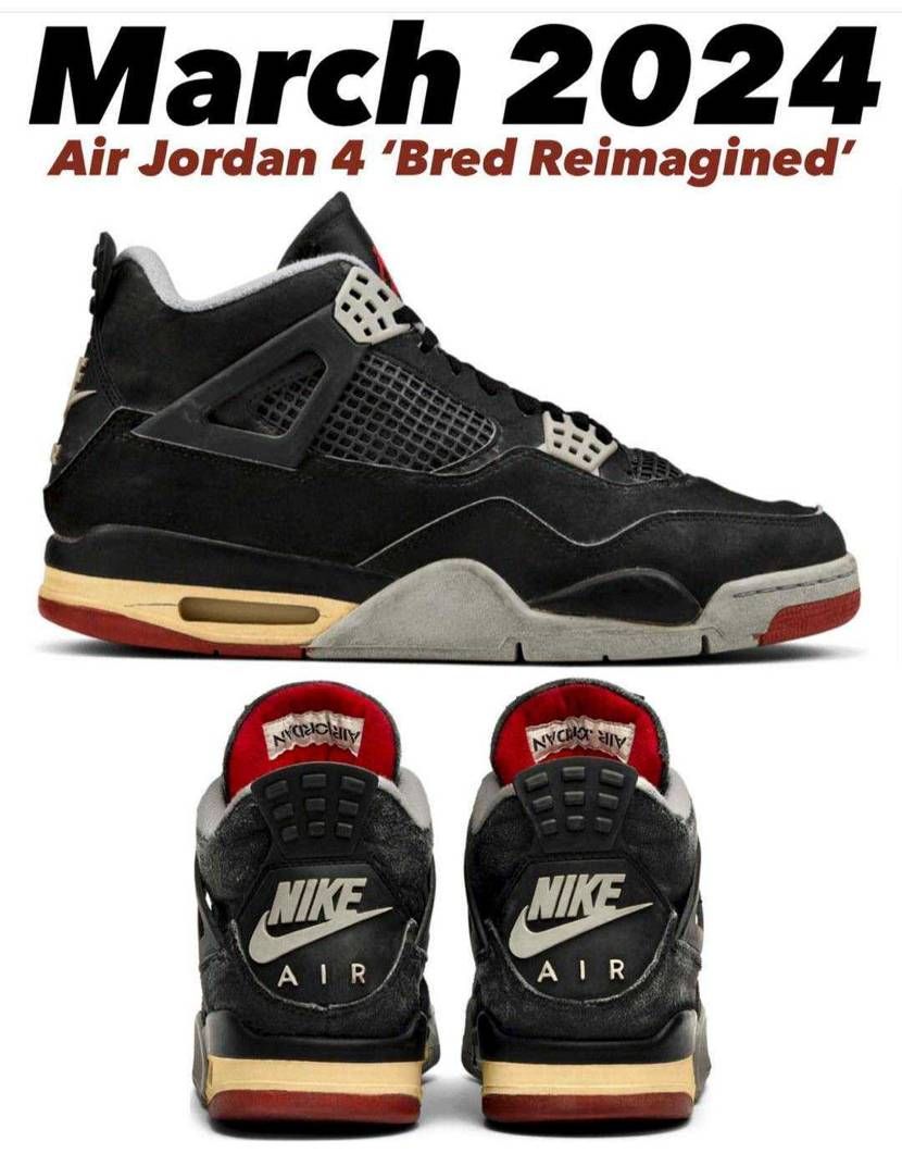 来年はジョーダン4☺️