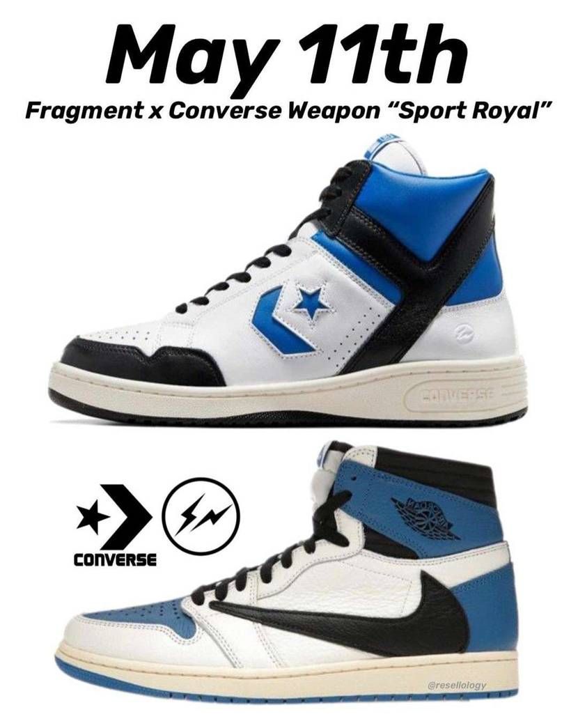 海外カミングスーン☺️USコンバースとの企画なので国内無さそう😞💨