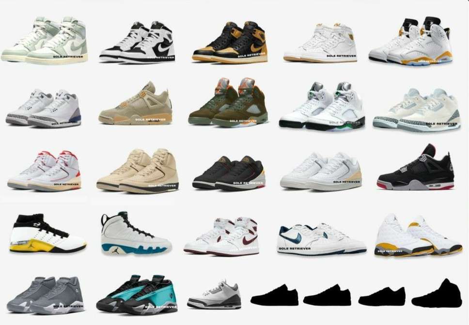 2024年リリース予定のジョーダンブランド😃