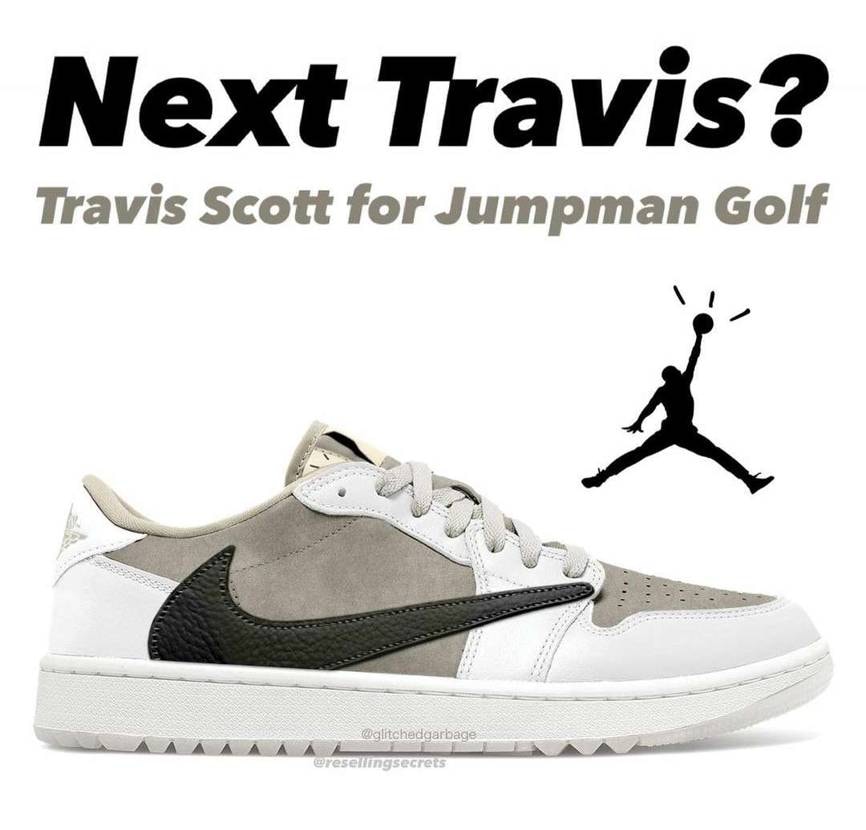 カミングスーン？😃トラヴィスエアジョーダン1ローゴルフ😃