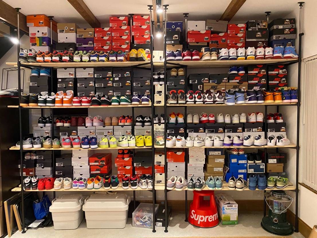 新居にようやく棚設置！