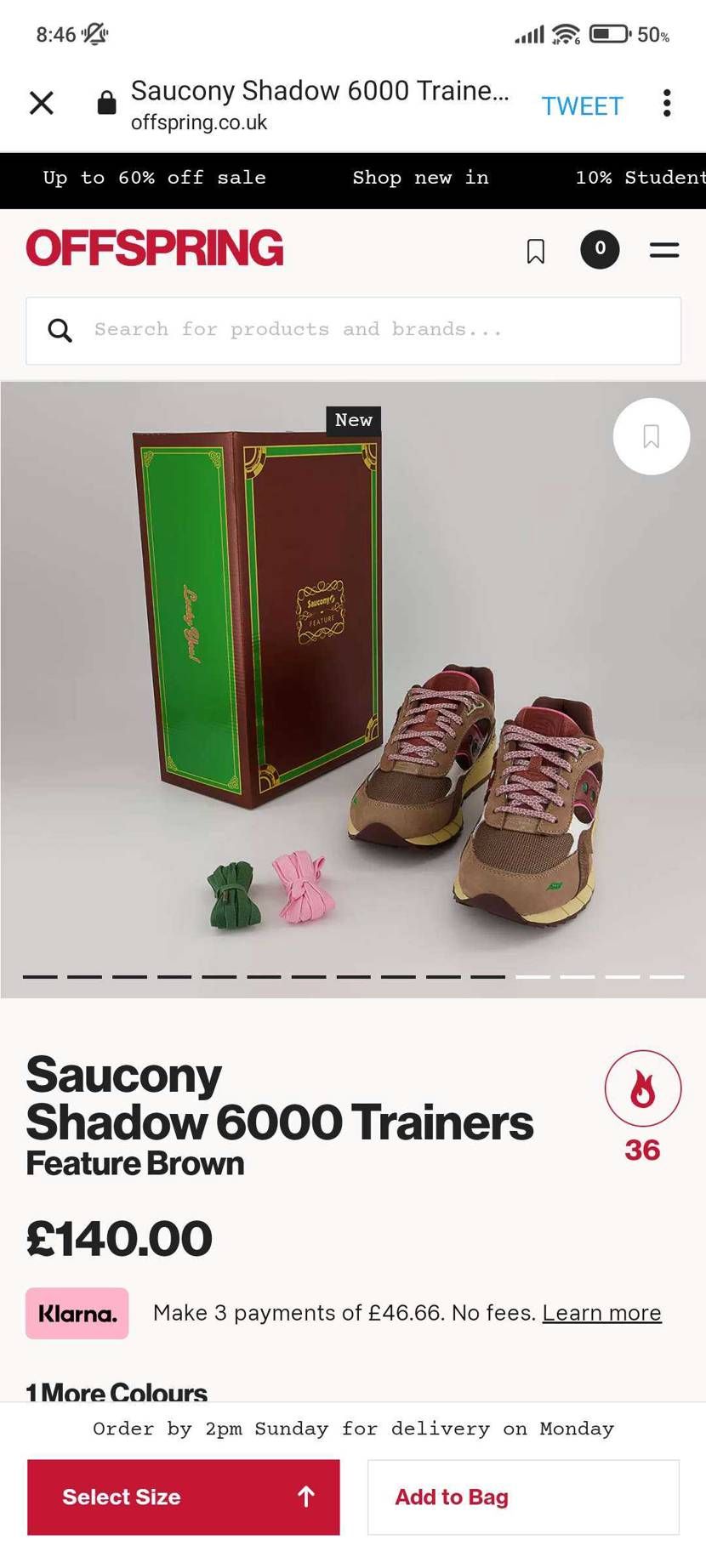 ボックスとかインソールとかなかなか良き。