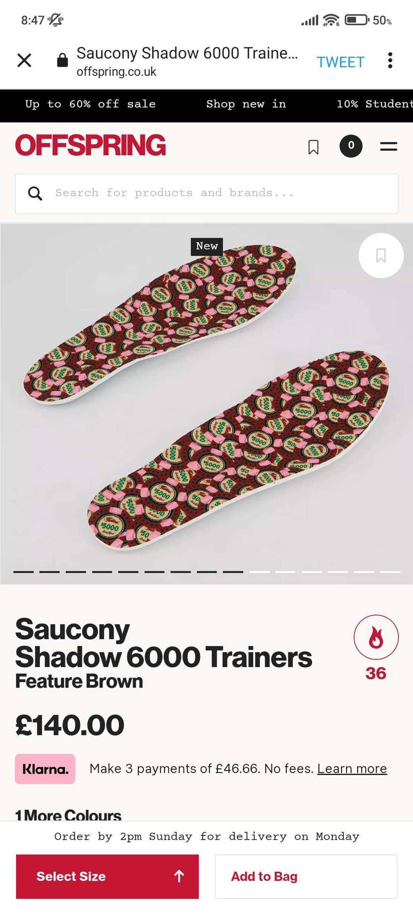 ボックスとかインソールとかなかなか良き。