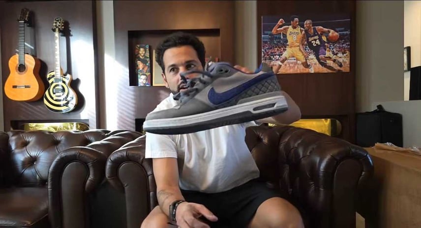 p-rodのyoutubeで2足のサンプルを紹介してました👟
グレーの方がド