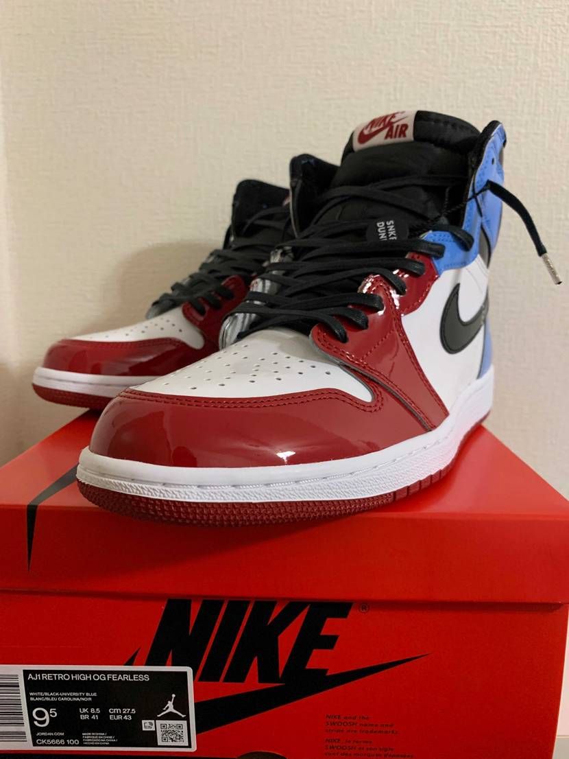 スニダンにて購入。
kixsixのワックスが良く合う。