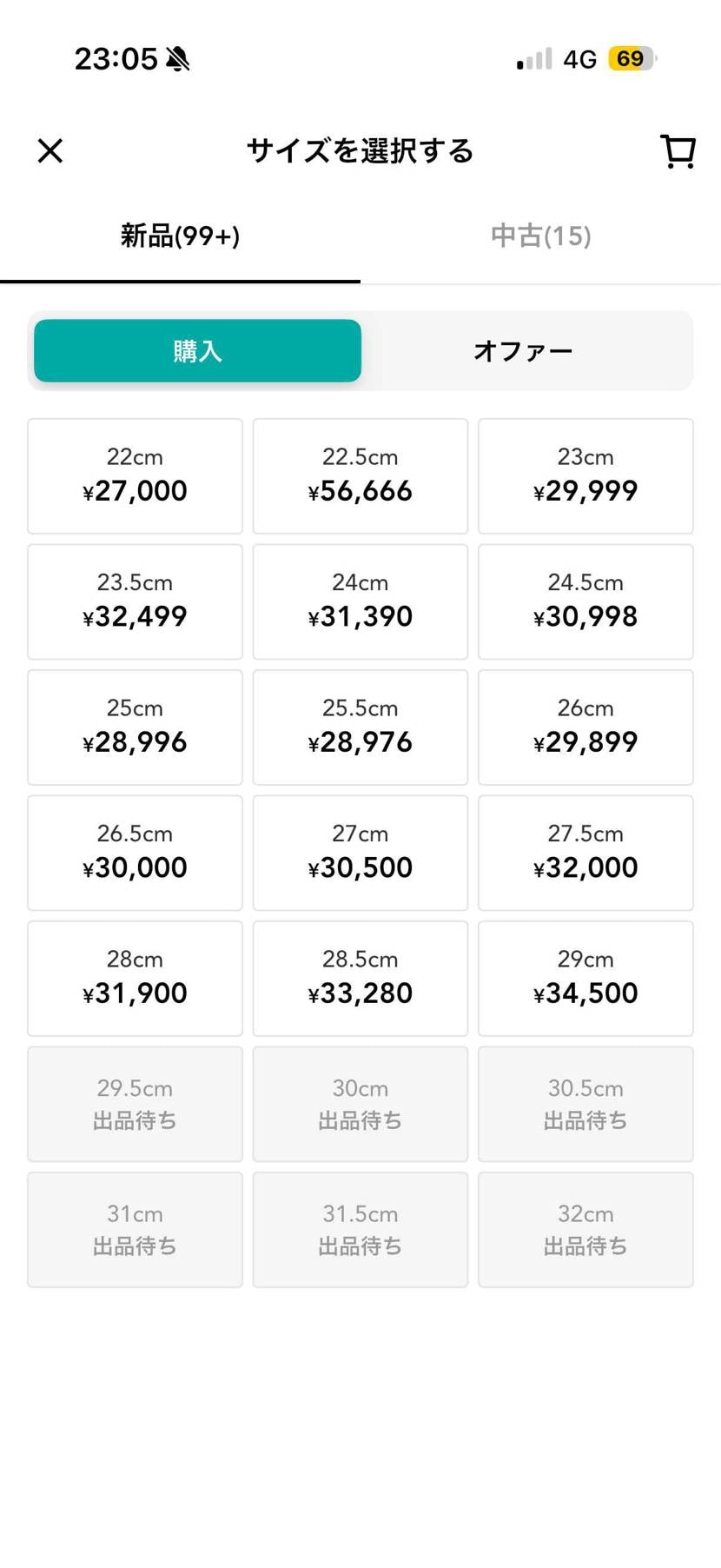 どなた様かご教示下さい💦

普段メンズサイズ27.5cmを履いている場合、ウ
