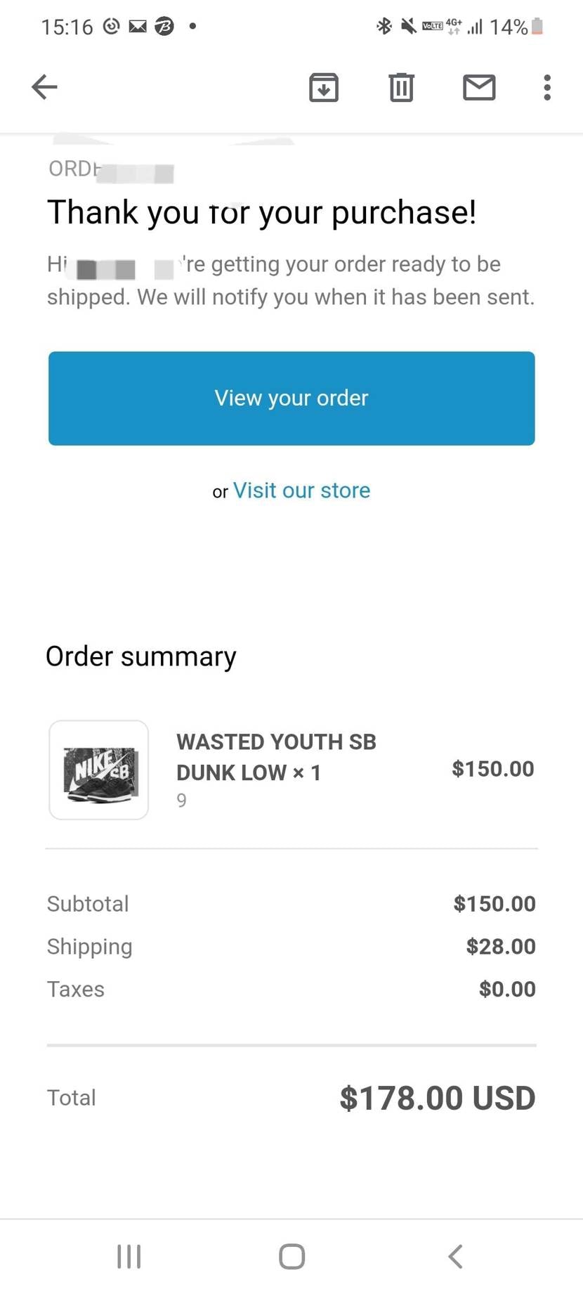 オーダー完了～👍️