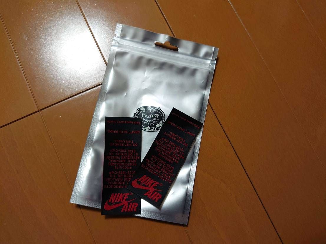 AJ-1 midのｼﾞｮｰﾀﾞﾝﾏｰｸをNIKEﾛｺﾞに変えるcustomしてみ