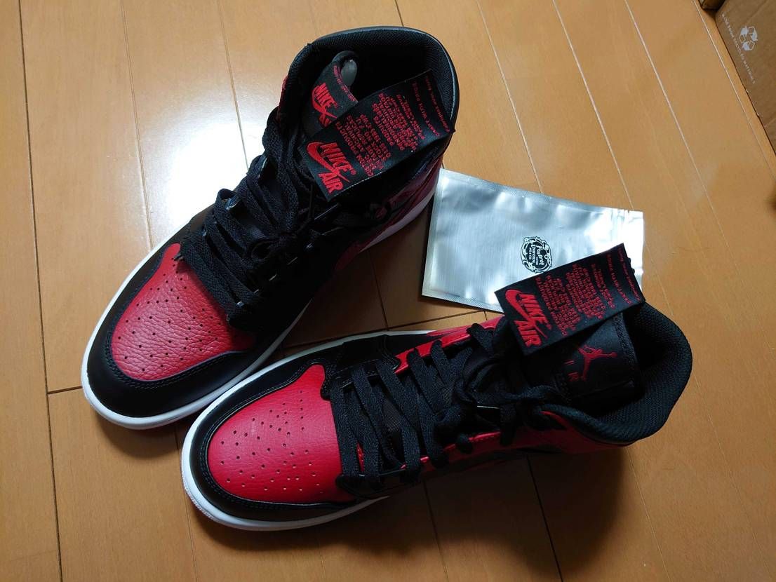 AJ-1 midのｼﾞｮｰﾀﾞﾝﾏｰｸをNIKEﾛｺﾞに変え
