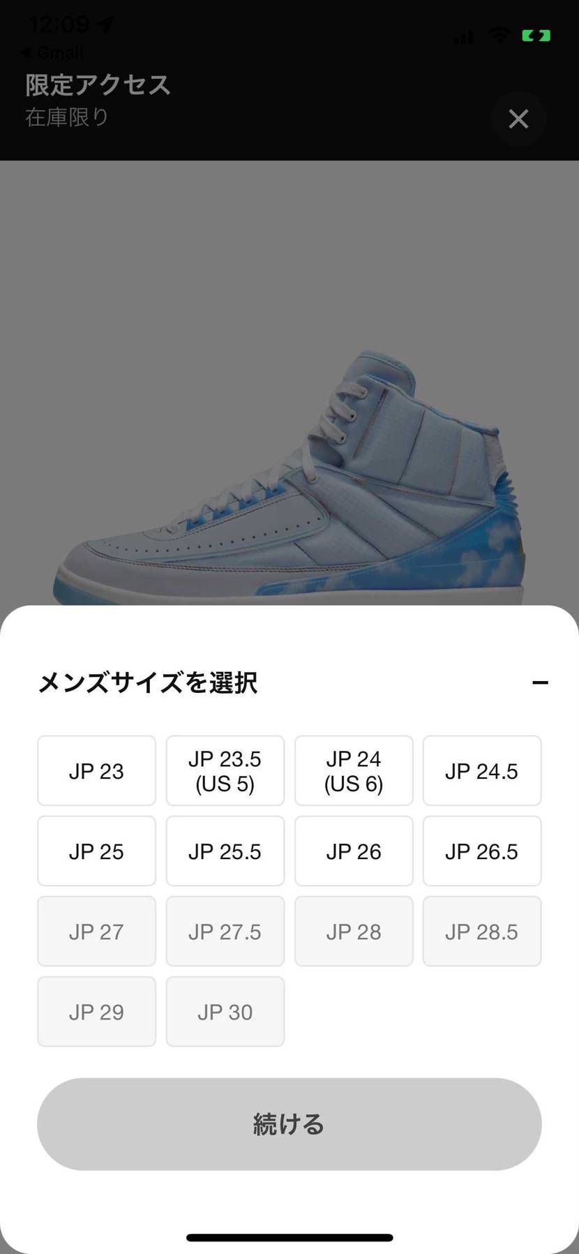 サイズが…（ ;  ; ）