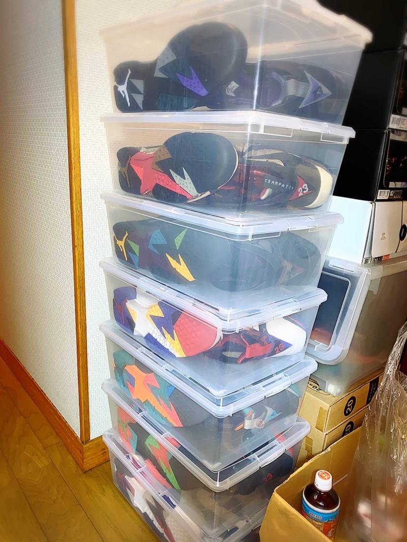 年末年始、整理整頓👟👑クリアケースは年明けで届いてから、いま