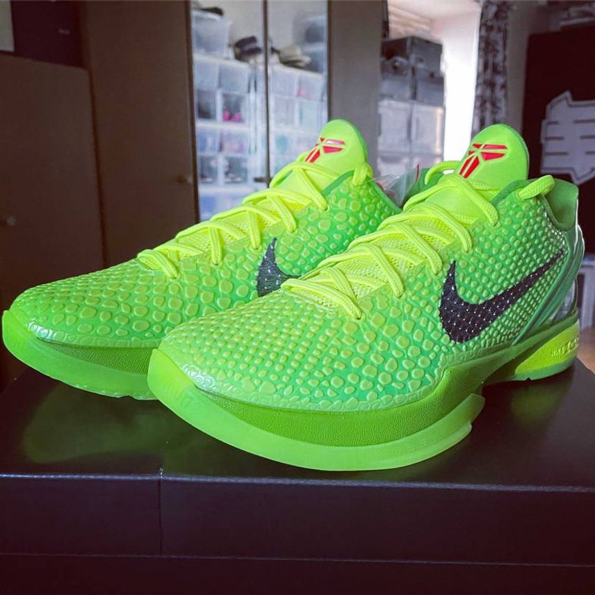 NIKE KOBE 6 PROTRO GRINCH GOT'EM✨👟
N