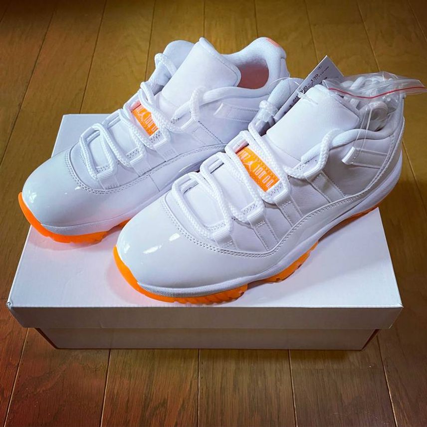 NIKE AIR JORDAN 11 LOW BRIGHT CITRUS GOT