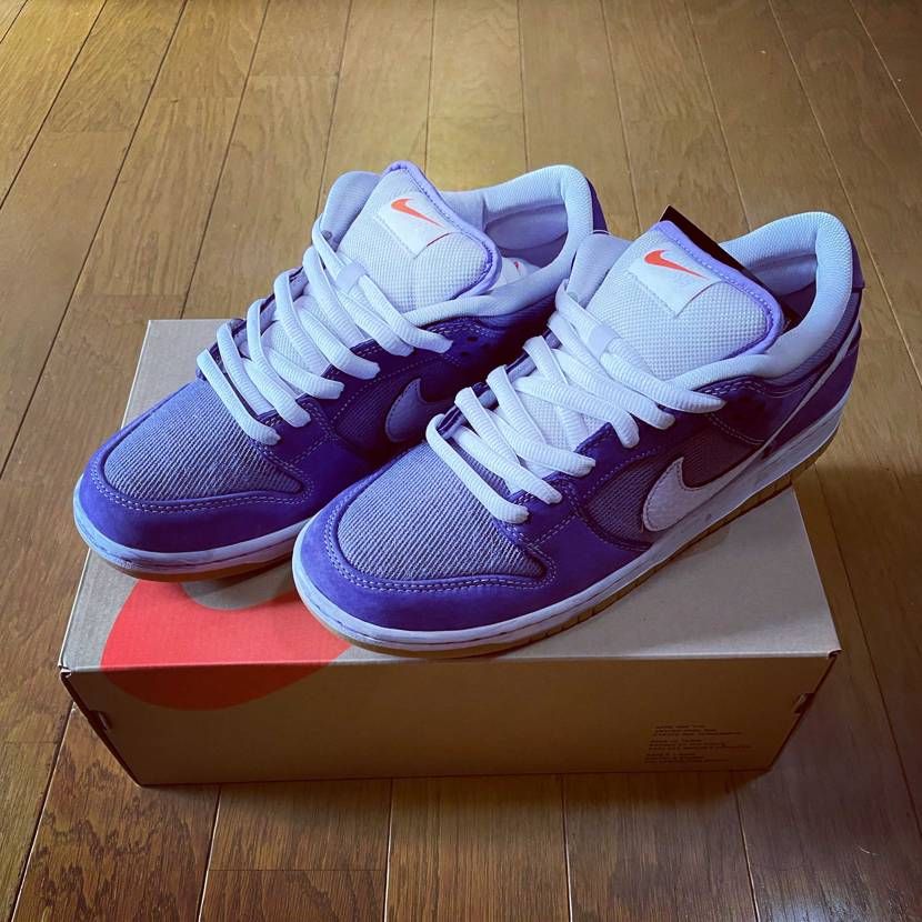 ダンクSBロー👟手染めを表現した染めた感じが、予想通りいい感じ❤️