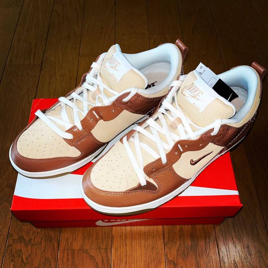 Nike WMNS Dunk Low Disrupt 2 Brown Croc/