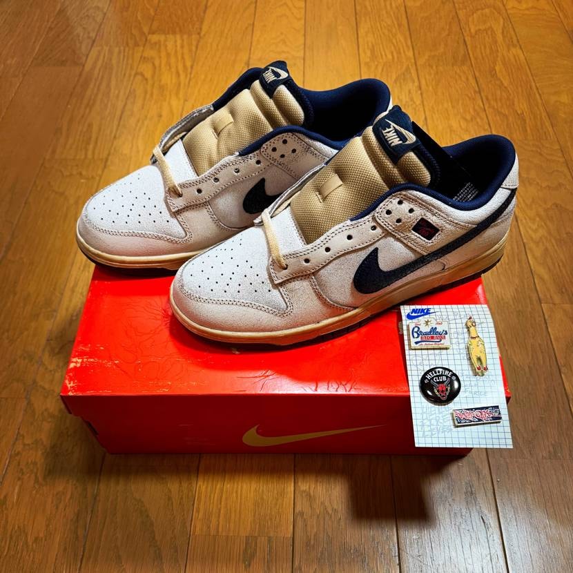 色々こだわってて、いいスニーカーだと思う、久しぶりにダンク買った🌈