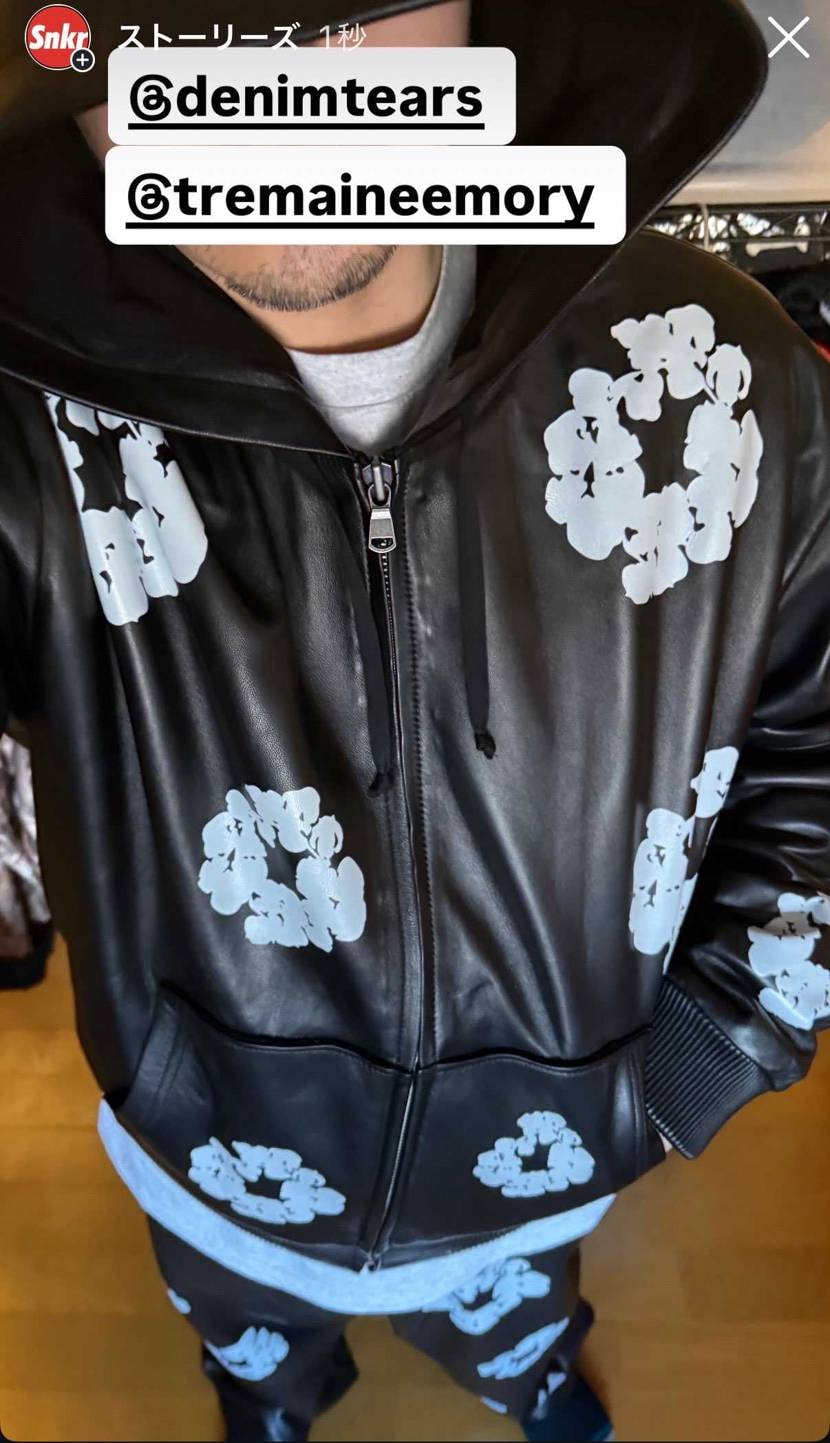 Denim Tears Leather Cotton Wreath Set Up