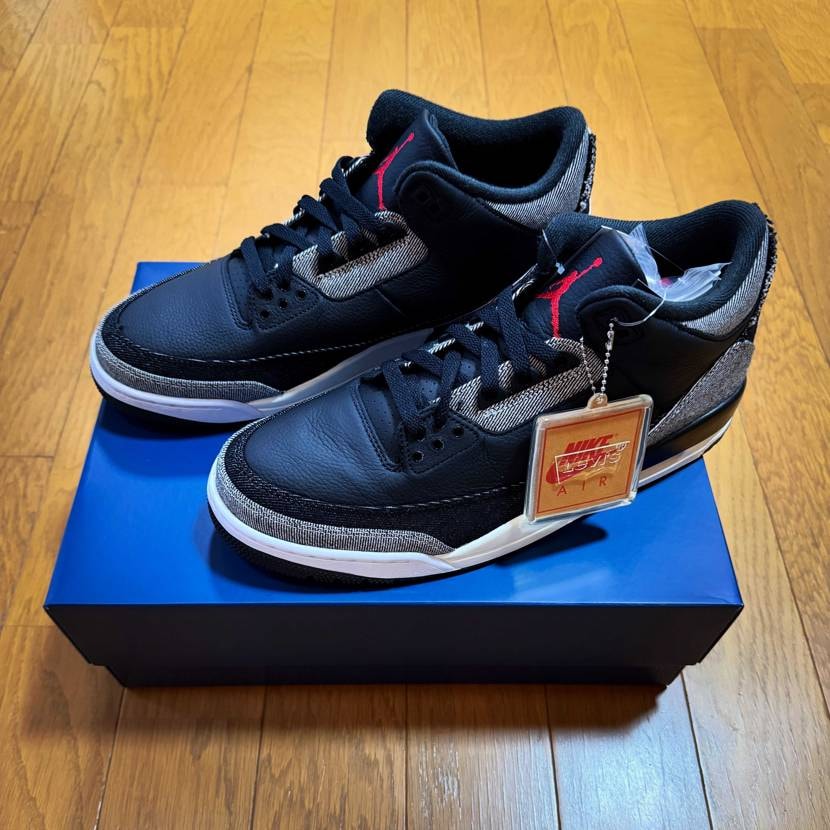 Levi's × Nike Air Jordan 3 Retro SP Blac
