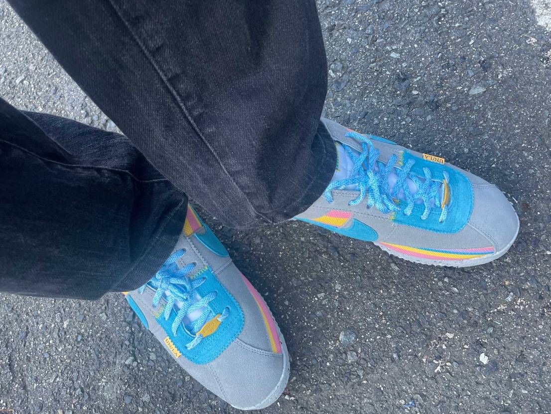 コルテッツ細身だと思ってサイズ感わからず1㎝あげたら
つま先が余裕すぎた笑
