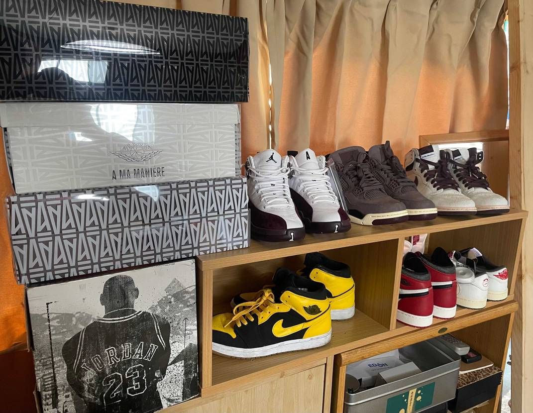 アママニエール12、ワンサイズあげたけど試しばきしたら履き口