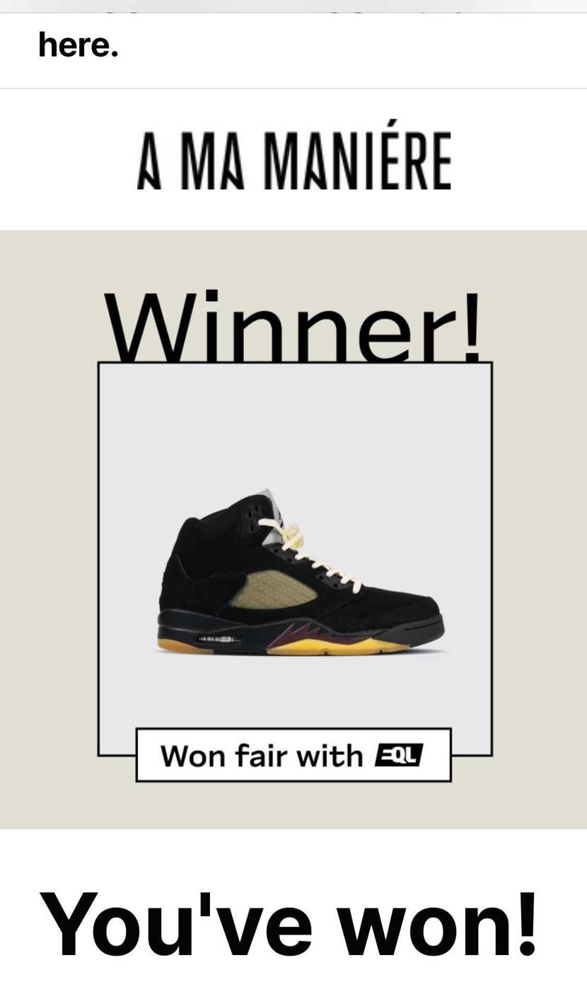 先程、メール開いたら13時ごろにアママニエール当落きてましたね