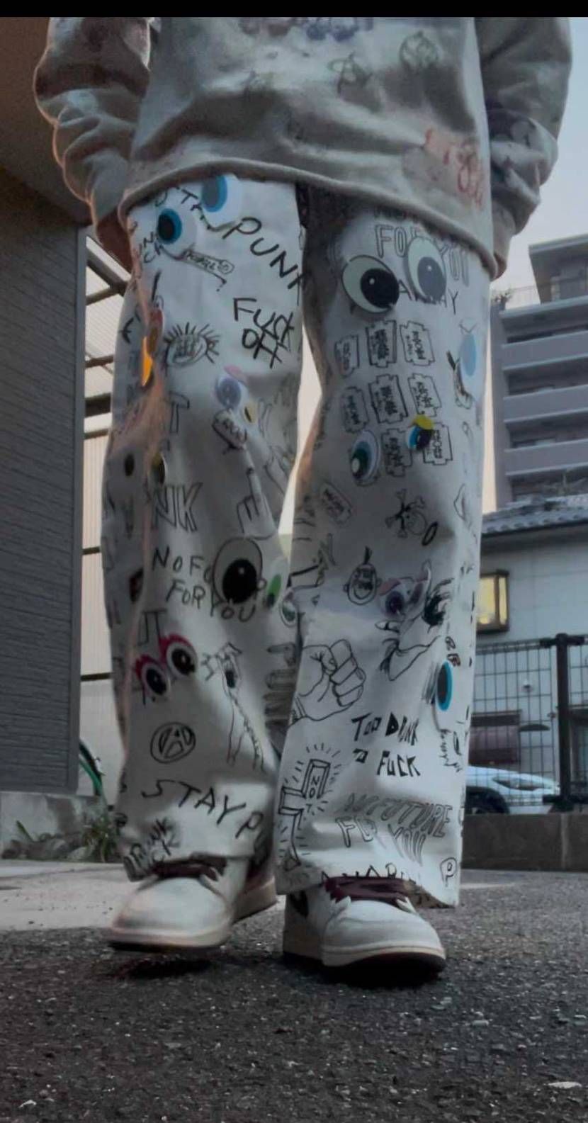 パラノズの履く頻度が多くてだいぶダメージでてきたなぁ