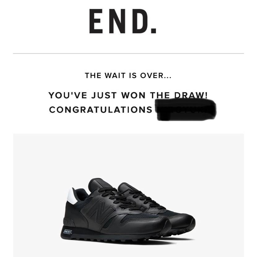 今までハズレ続けたENDでまさかの初当選🎯
ハズレると思っていたから…関税が怖