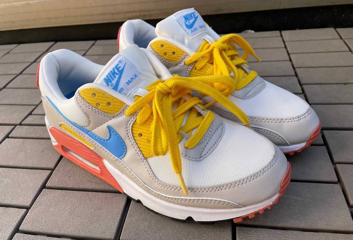 アウトレットで見つけたエアマックス90
シューレース変えたらより可愛くなった🥰