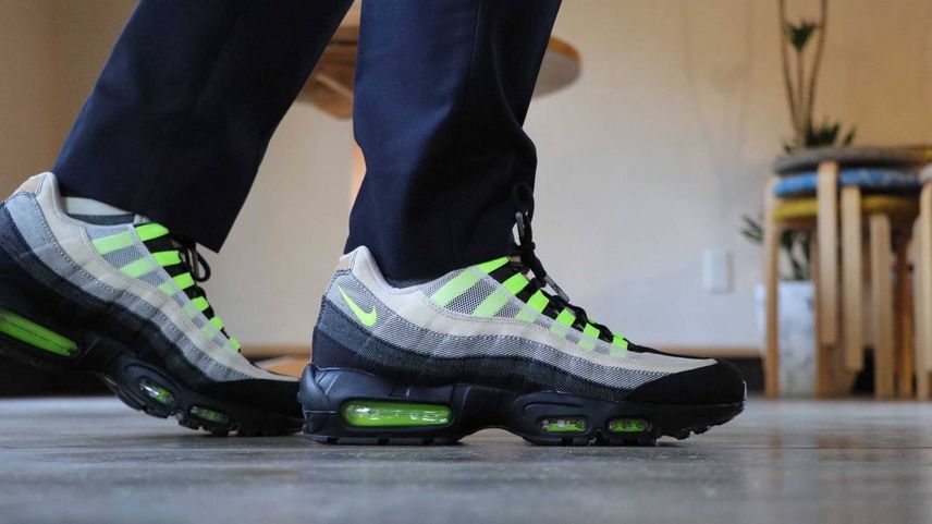 恋に焦がれたairmax95、イエローグラデ。
当時12歳だった僕が初めて認識