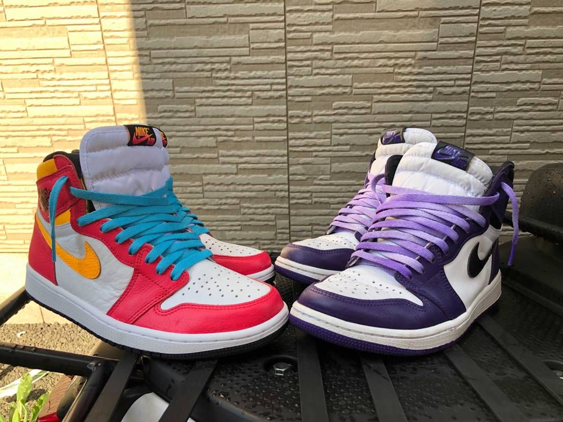 水色の紐にしてみました