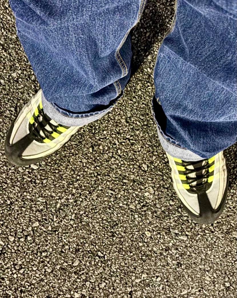 いま、唯一持っている95👟
ことごとく買えない95
もうここまで来た